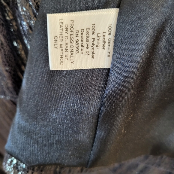 BRADLEY Bradley Bayou Leather Jacket. Size S - Picture 4 of 5